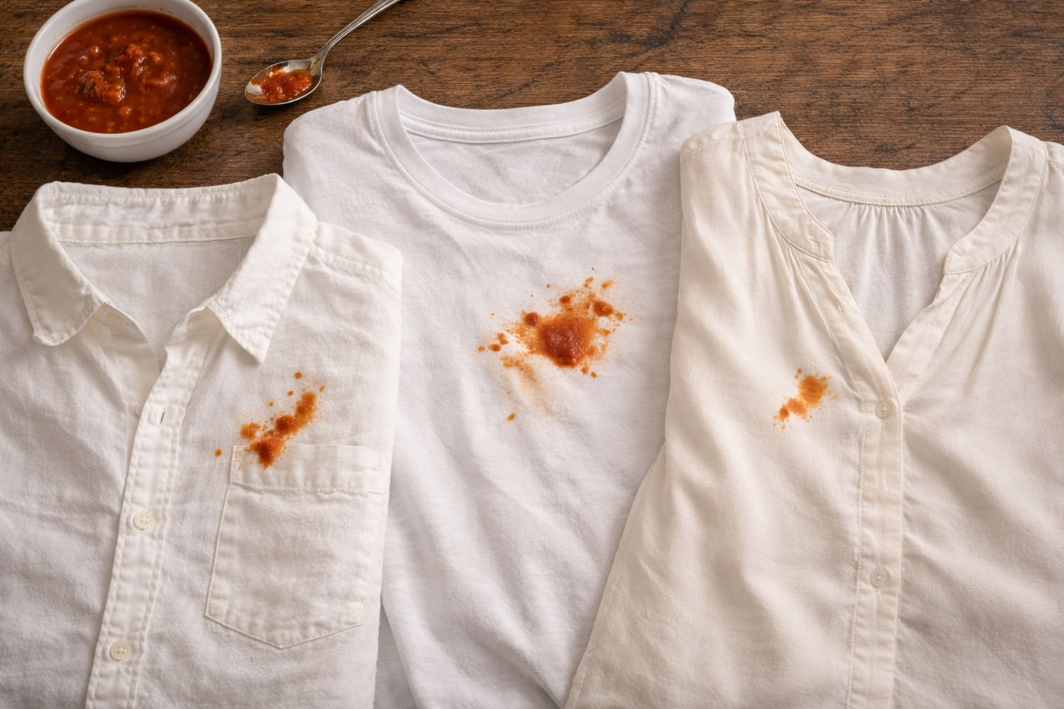 How to Get Tomato Sauce Out of Clothes: What Actually Works